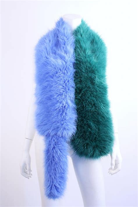 prada fur stole buy|Prada Faux.